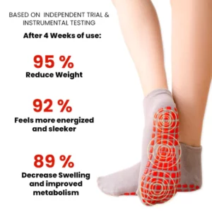 Alternative view of VFlex Acupressure Health Detox Socks