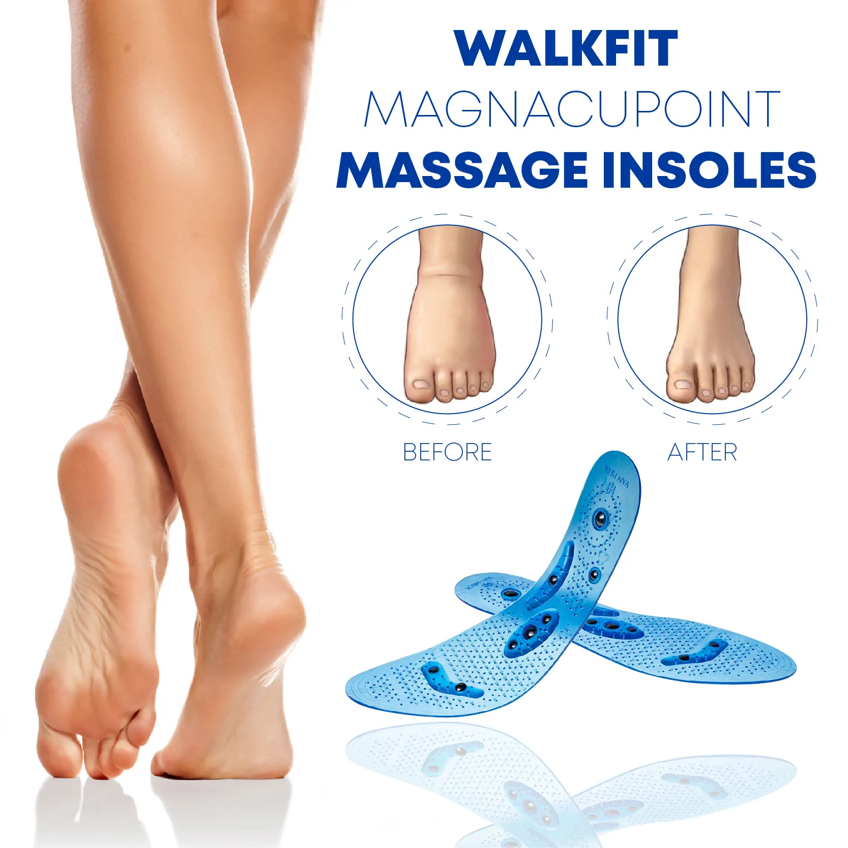 WalkFit MagnAcupoint Massage Insoles - Image 5