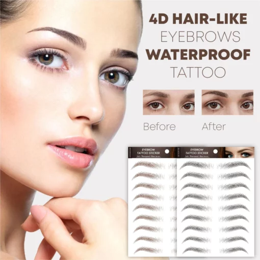 4D Hair-Like EyeBrows Waterproof Tattoo