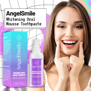 Alternative view of AngelSmile Whitening Purple Mousse Toothpaste