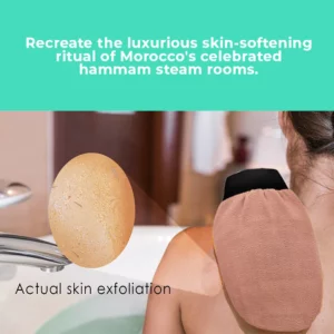 Alternative view of Beaute™ Morocco Hammam Exfoliating Mitt