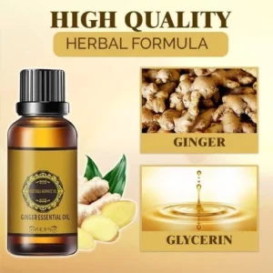 Alternative view of Belly Drainage Ginger Oil