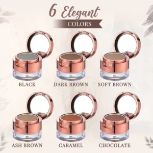 Alternative view of Blaireau Precise Square Angled Brow Brush Kit