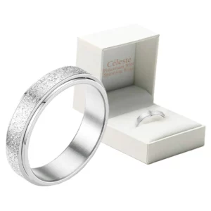 Alternative view of Céleste Potassium ION Spinner Ring