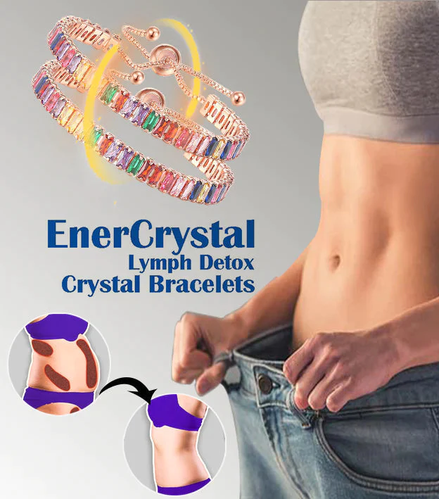 EnerCrystal ™ Lymph Detox Crystal Bracelets