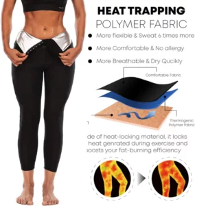 Alternative view of HotSweat WaistTrainer BodyShaper Leggings
