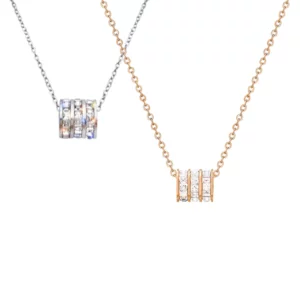 KAPORI GeoIONIX Tri-Spin Necklace