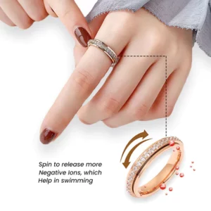 Alternative view of Lucien™ Thermogenic Moissanite Spinner Ring