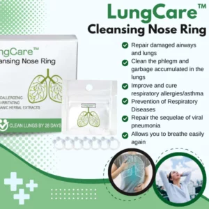 Alternative view of LungCare™ Cleansing Nose Ring