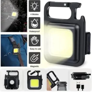 Alternative view of Multifunctional Re-Chargeable Keychain Emergency Light