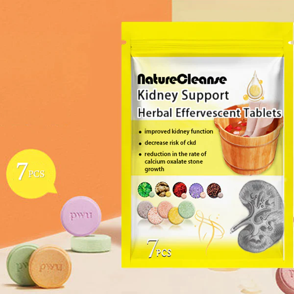 Билкови ефервесцентни таблетки NatureCleanse™ Kidney Support