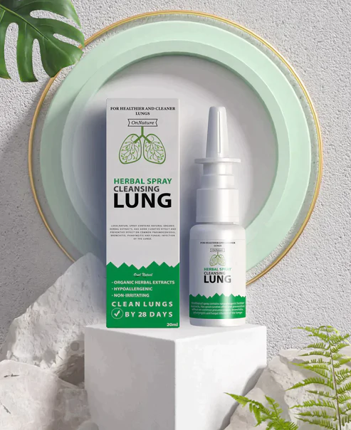 Spray nasal de neteja i reparació de pulmons OnNature® Ultra Herbal