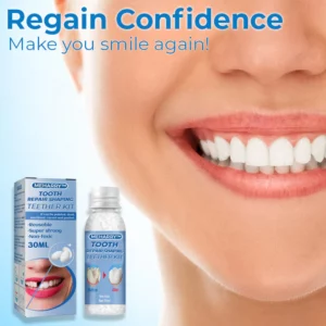 Alternative view of OraClean Tooth Repair Shaping Teether Kit