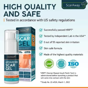 Alternative view of ScarAway PURI Advanced Scar Gel