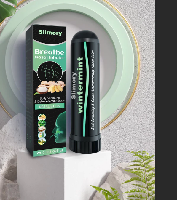 Slimory® Organic èrbal poumon netwaye ak repare baton pou respire