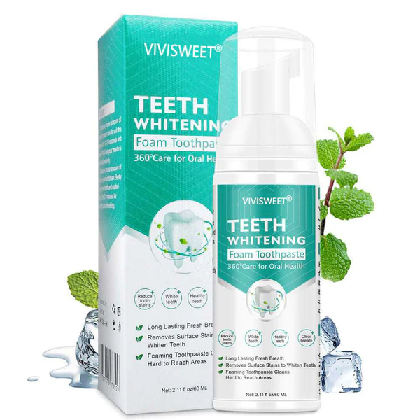 StainOff Teeth Whitening Mousse Toothpaste