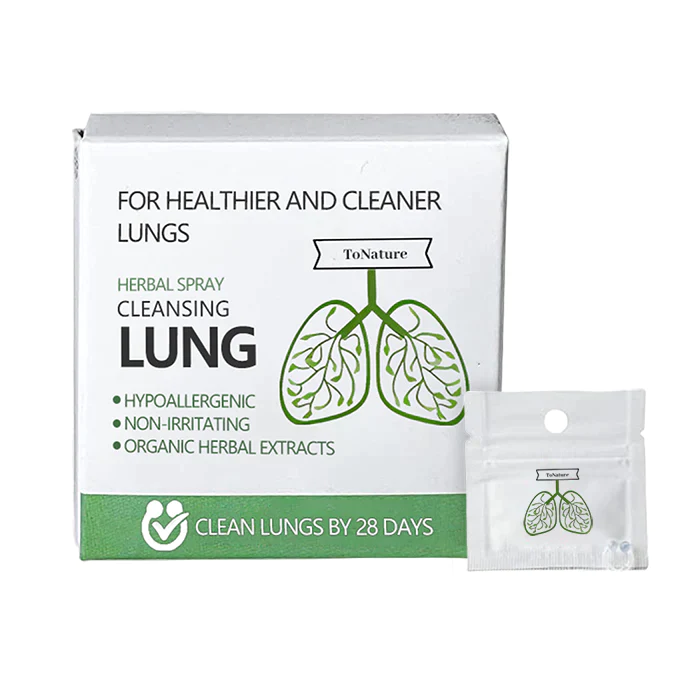 ToNature® Organický bylinný čistící detoxikační kroužek na plíce
