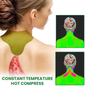 Alternative view of Yaku Wormwood Lymphvity Moxibustion Neck Patch