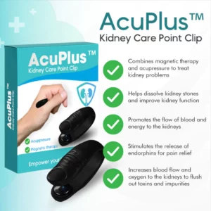 Alternative view of AcuPlus™ Kidney Care Point Clip