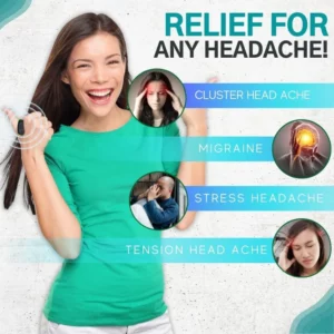 Alternative view of Acuplus™ Headache Relief LI4 Acupressure Point Clip