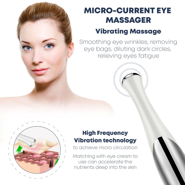 IONICMax CollagenVibration EyeMassage Pen - Image 4