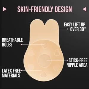 Alternative view of Invisible Bunny Lifting Bra