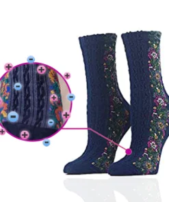 IonFit™ HeatDetox Floral Socks