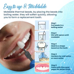 Alternative view of MEHARRY™ Professional Tooth Repair Shaping Teether Kit