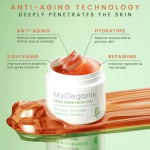 Alternative view of MyOeganix Radiant Lines Gone Neck-Gel