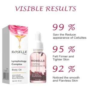 Alternative view of Roselle Lymphvity CelluFIRM NMN BodyOil