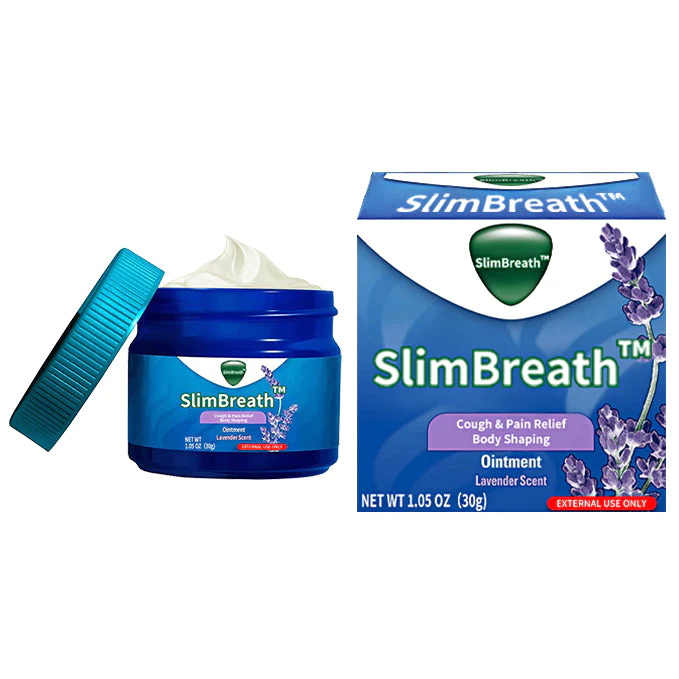SlimBreath™ bylinná mast pro tvarování těla, kašel a úlevu od bolesti