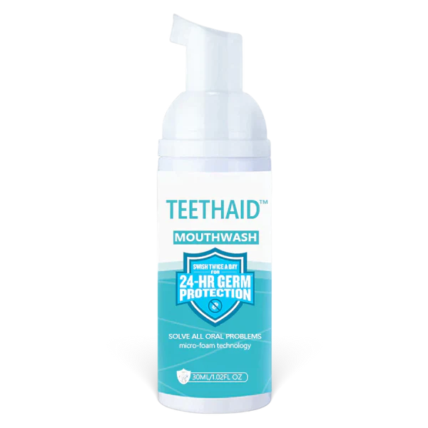 Teethaid™ शुद्ध हर्बल सुपर व्हाइटिंग आणि दात आणि तोंड दुरुस्ती मूस