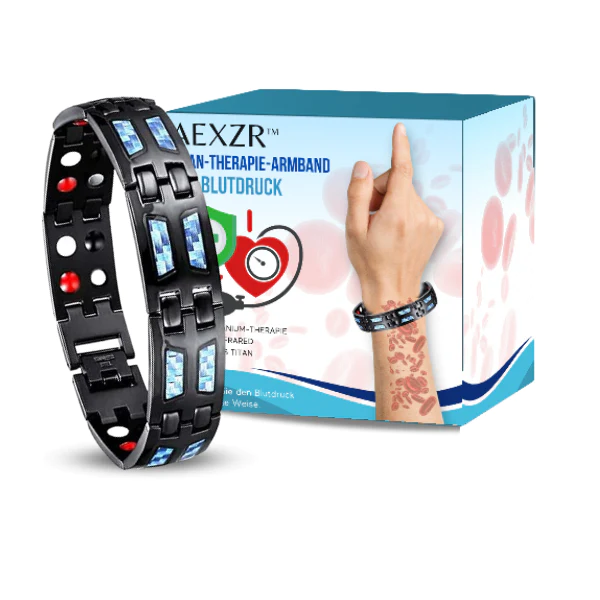AEXZR ™ Titan-Therapie-Armband - los ntawm Blutdruck