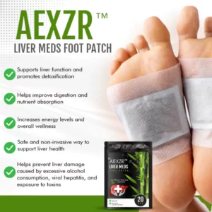 AEXZR™ Liver Meds Foot Patch
