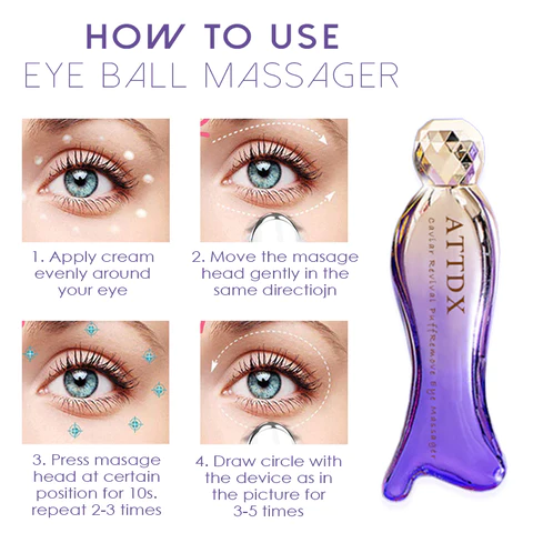 ماساژور چشم ATTDX CaviarRevival PuffRemove Eye Massager