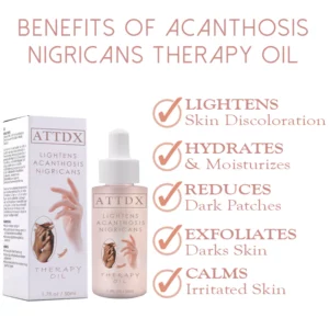 Alternative view of ATTDX Lightens AcanthosisNigricans TherapyOil