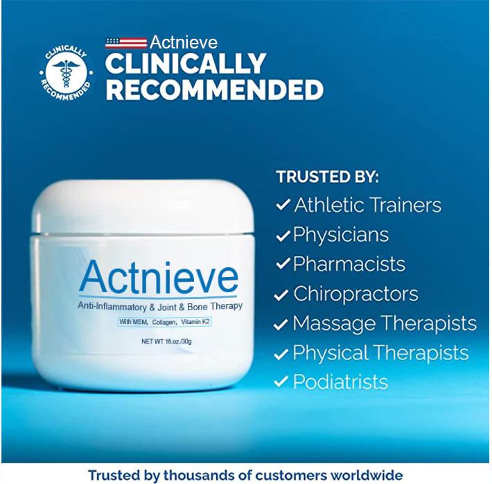 Actnieve™ Anti-Inflammatory & Joint & Bone Therapy Cream - Image 4