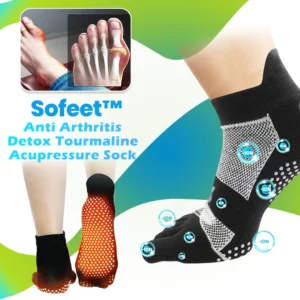 Alternative view of Anti Arthritis Detox Tourmaline Acupressure Sock
