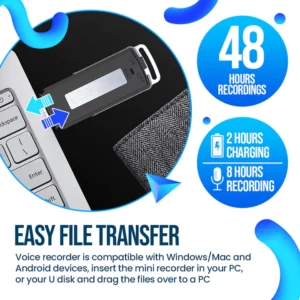BullySpy™ USB Disguised Voice Recorder
