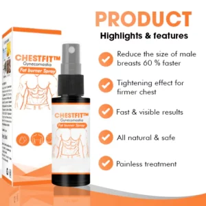 Alternative view of ChestFit™ Gynecomastia Fat Burner Spray