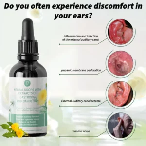 ClearEar® healing and restorative ear drop