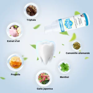 Diasimle™ Mousse Blanchissante Super Pure à base de Plantes pour la Réparation des Dents et de la Bouche