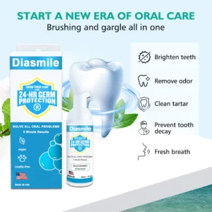 Diasmile™ Pure Herbal Super Whitening Teeth & Mouth Repair Foam