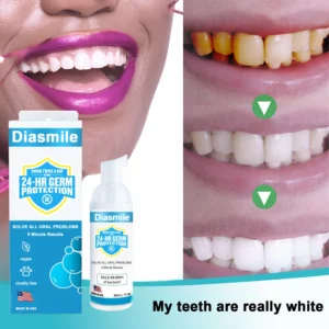 Diasmile™ Pure Herbal Super Whitening Teeth & Mouth Repair Foam