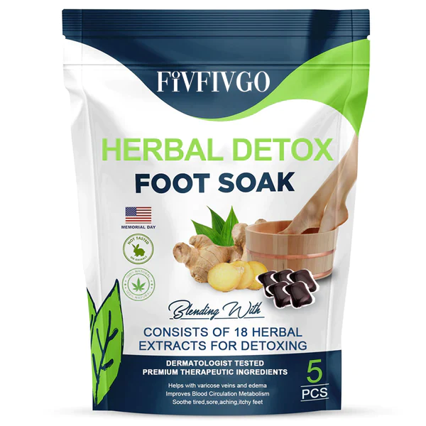 دانه های خیس کردن پا برای سم زدایی گیاهی Fivfivgo™