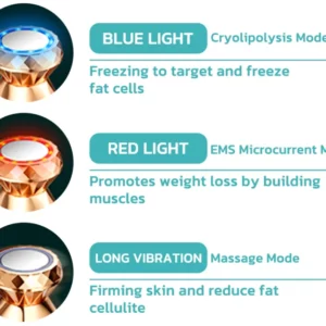 GFOUK™ Microcurrent Cryolipolysis Mini Massage Device