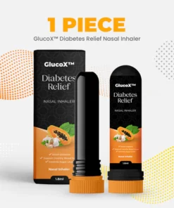 GlucoX™ Diabetes Relief And Body Detox Nasal Inhaler