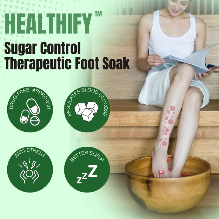 Healthify™ Sugar Control Therapeutic Foot Soak