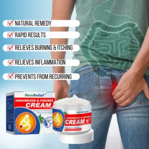 HemRelief™ Hemorrhoid & Fissure Cream