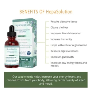 HepaSolution® - Advanced Liver Support Supplement for Optimal Liver Health